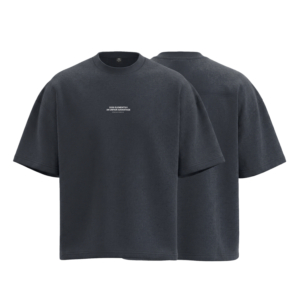 Polera Oversize Unfair™ Marino — vista principal | Nativa Elements