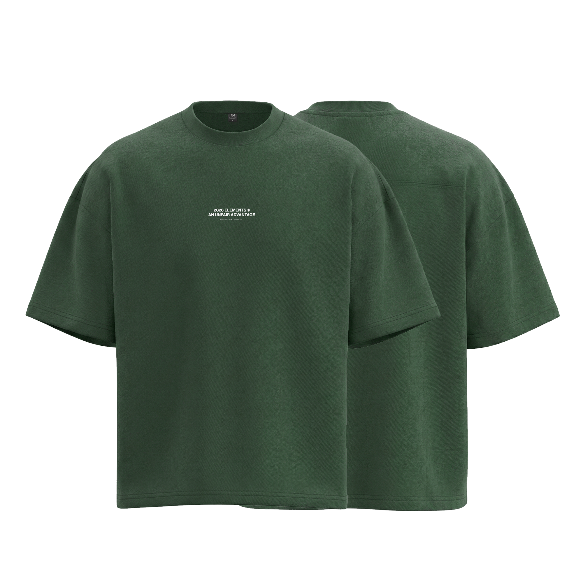 POLERA OVERSIZE  UNFAIR™ VERDE