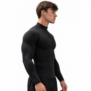COMPRESS MANGA LARGA ALL BLACK PREVENTA
