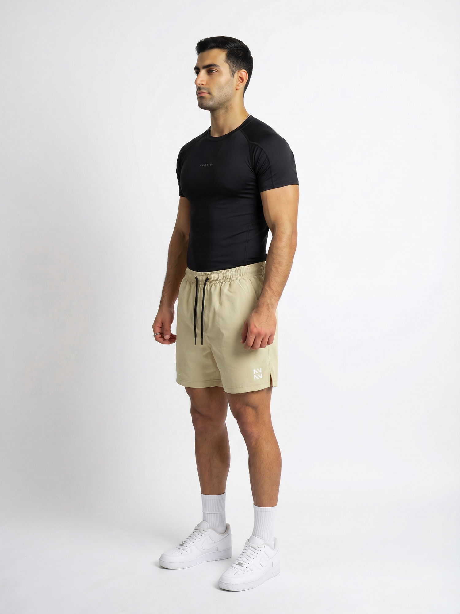 SHORT DEPORTIVO BEIGE V2