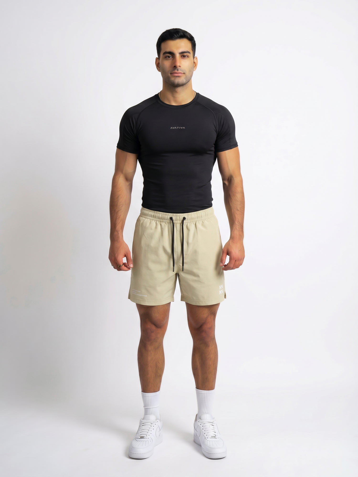 SHORT DEPORTIVO BEIGE V2