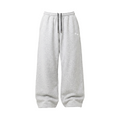 PANTALON BUZO BAGGY GRIS
