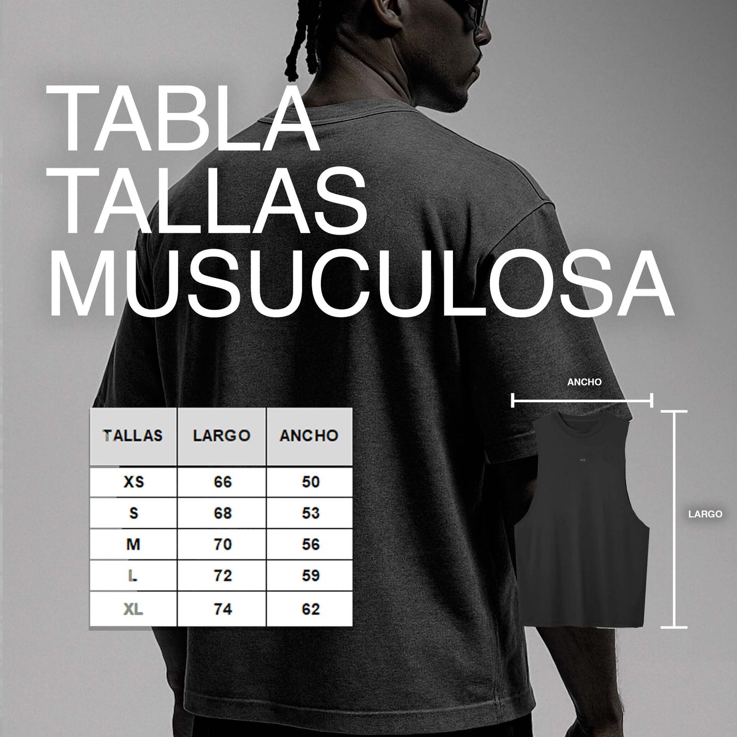MUSCULOSA LIFTING CLUB NEGRA