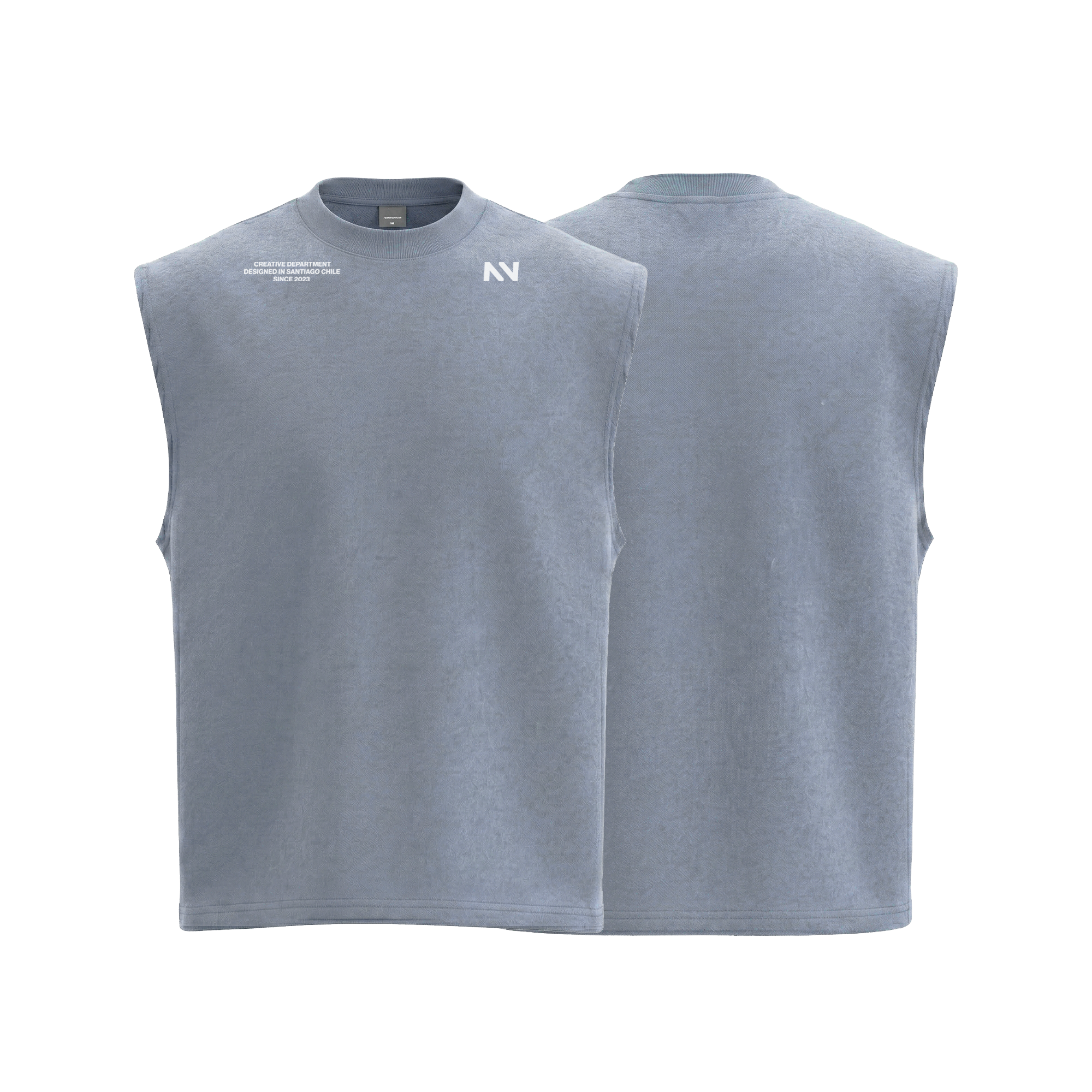 MUSCULOSA TANK PLOMO