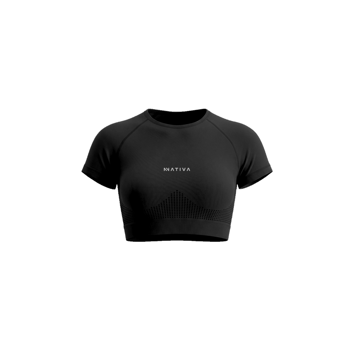 POLERA DEPORTIVA NEGRA MUJER NATIVA