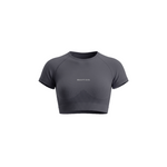 POLERA DEPORTIVA GRIS OSCURO MUJER NATIVA