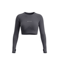 TOP MANGA LARGA DEPORTIVO GRIS OSCURO MUJER NATIVA
