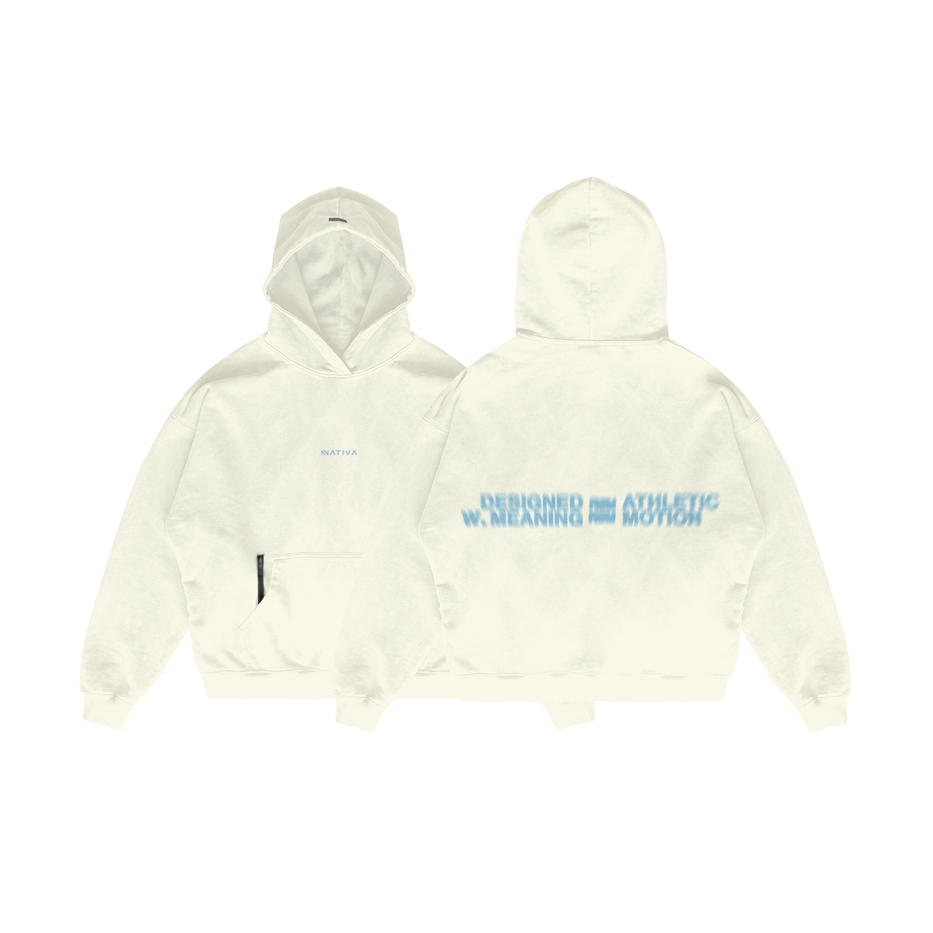 HOODIE ATHLETIC™ BOXY FIT CRUDO