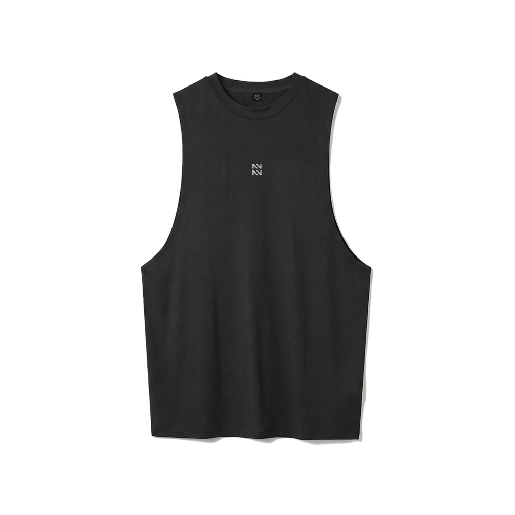 Musculosa Regular Negra — vista principal | Nativa Elements