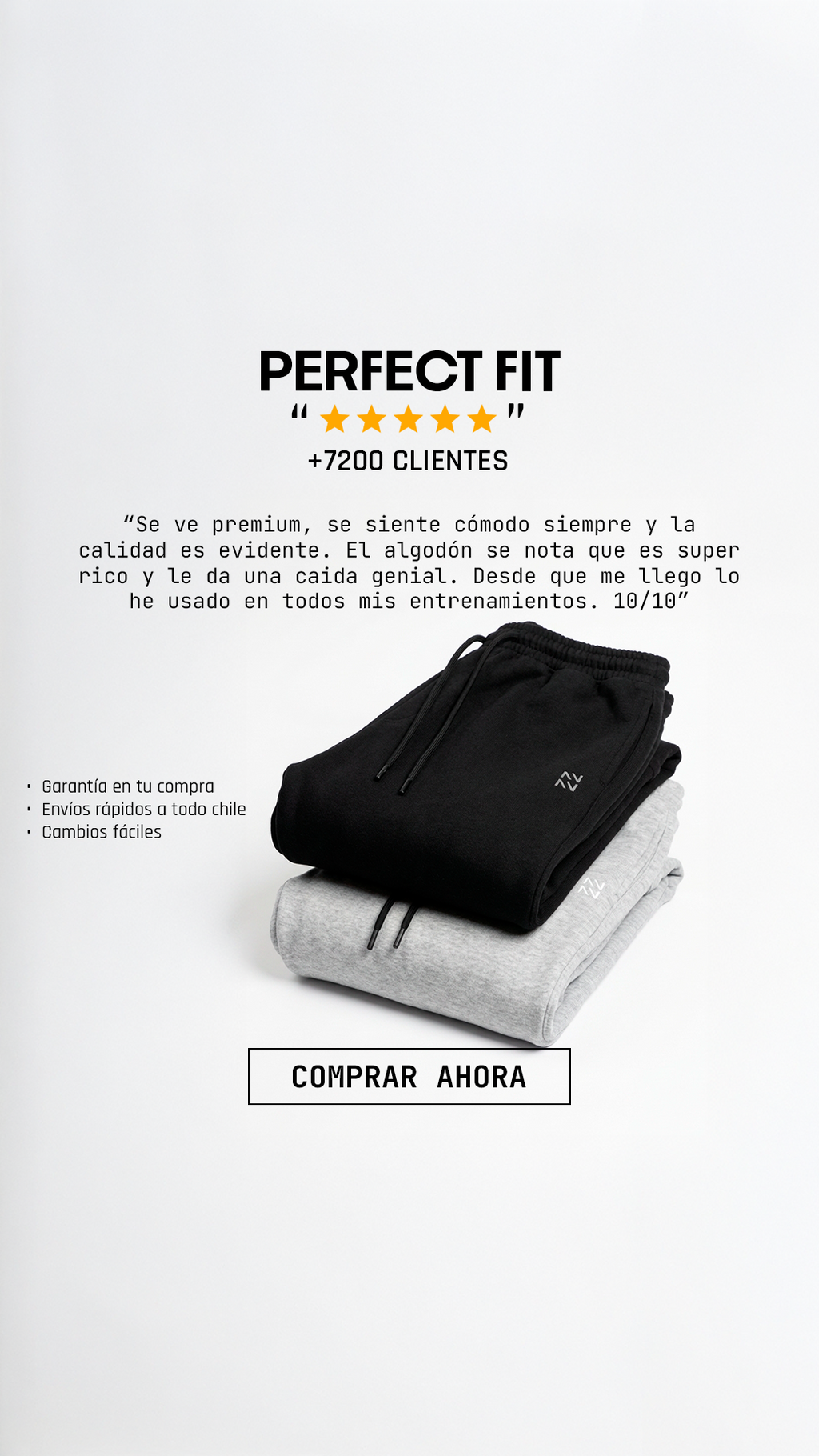 Buzo Perfect Fit Gris Melange | Nativa Elements