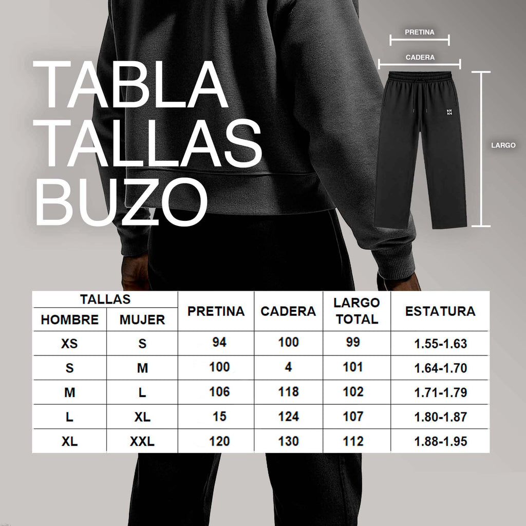 BUZO PERFECT FIT NEGRO