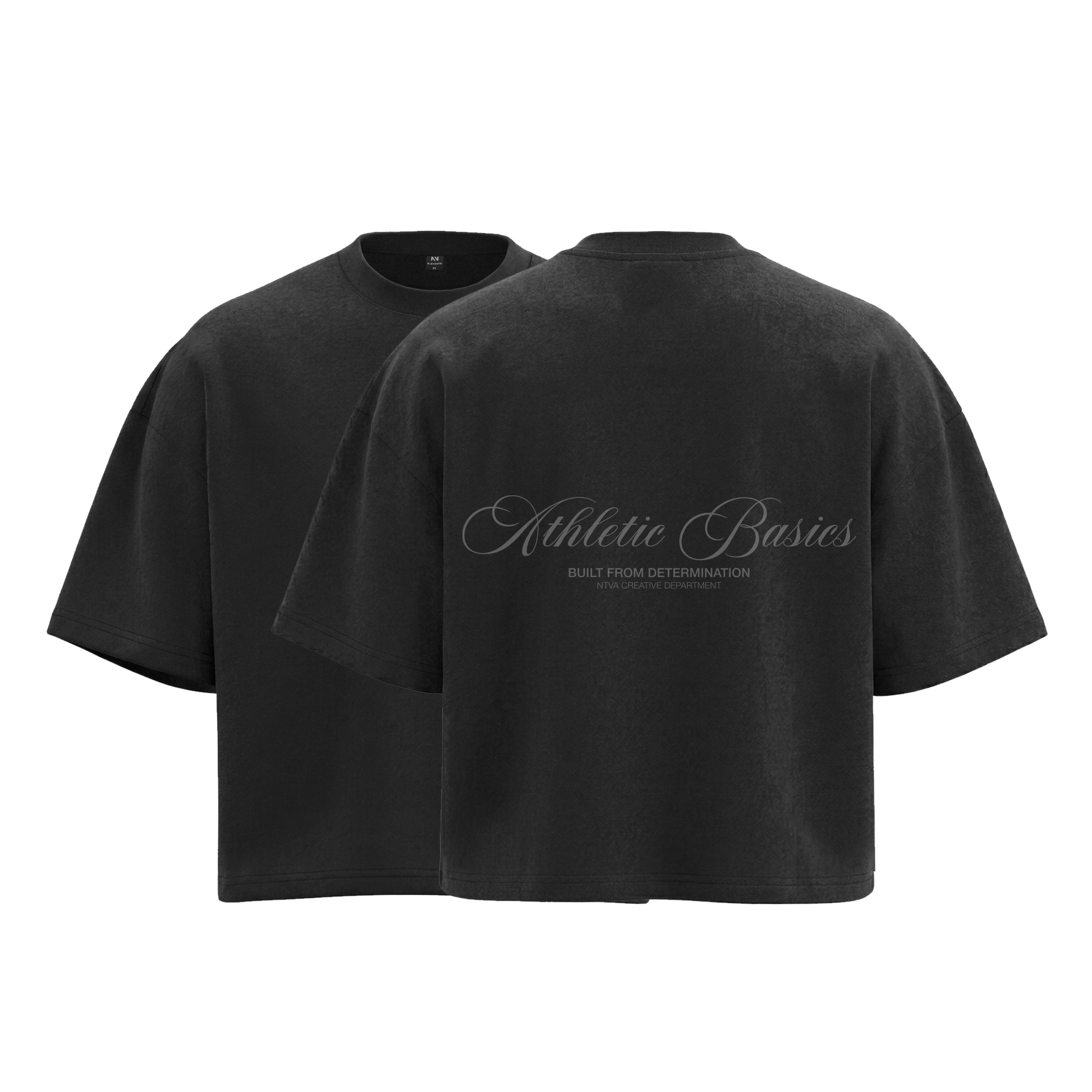 POLERA BOXYFIT BASICS™ NEGRA
