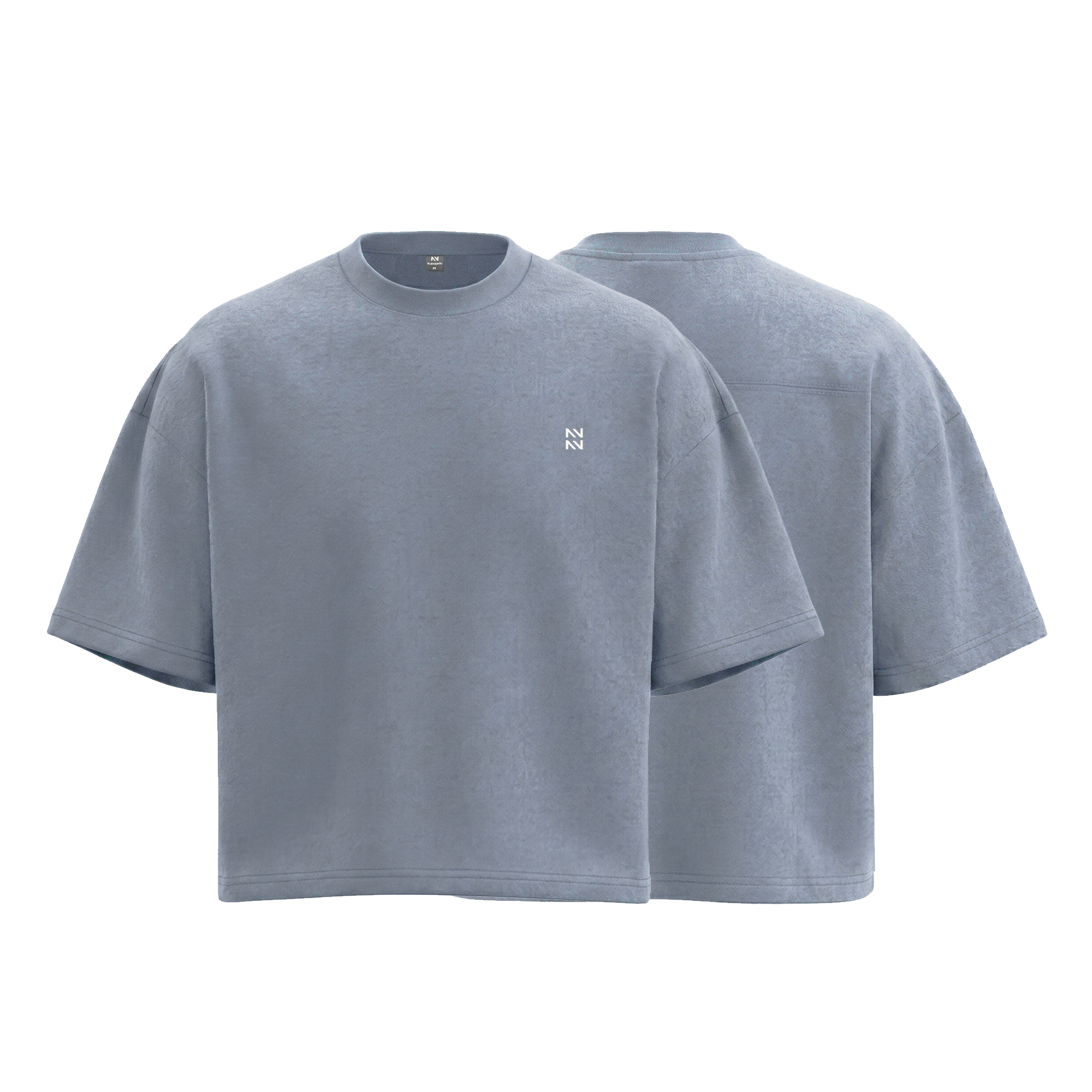 POLERA BOXYFIT PLOMO