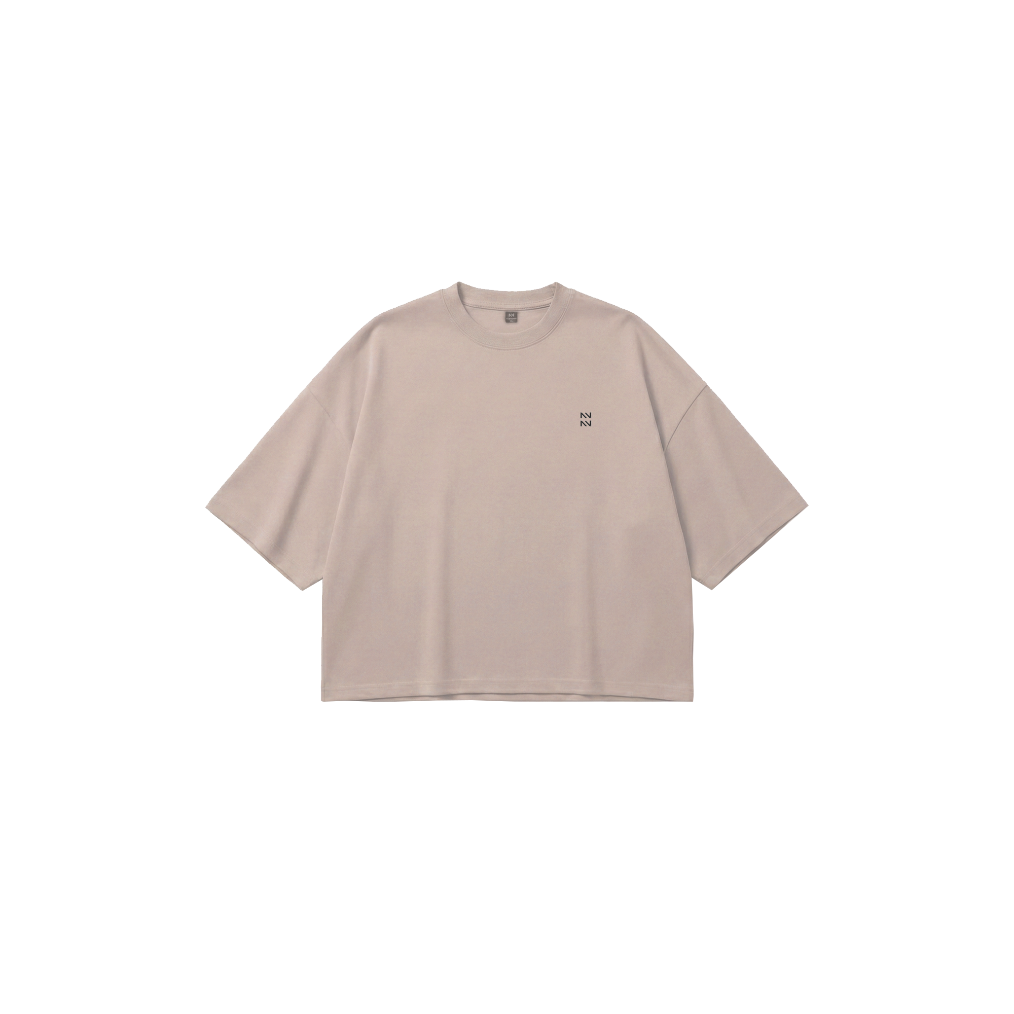 POLERA BOXYFIT BEIGE