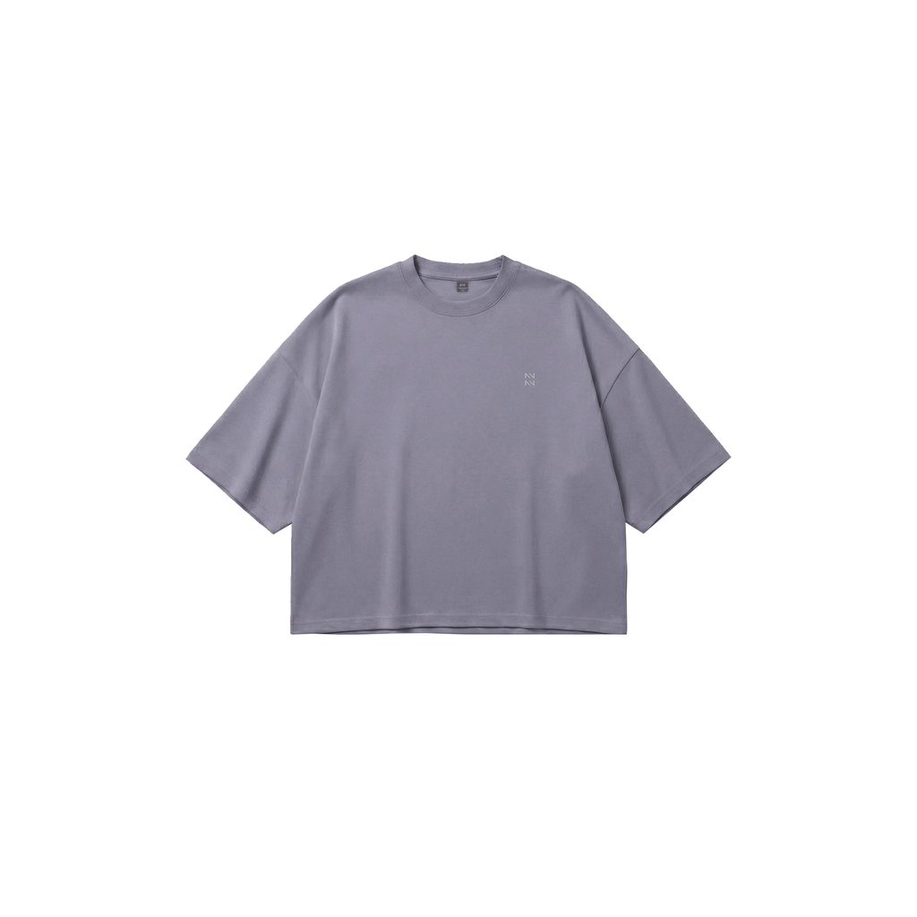 POLERA BOXYFIT PLOMO