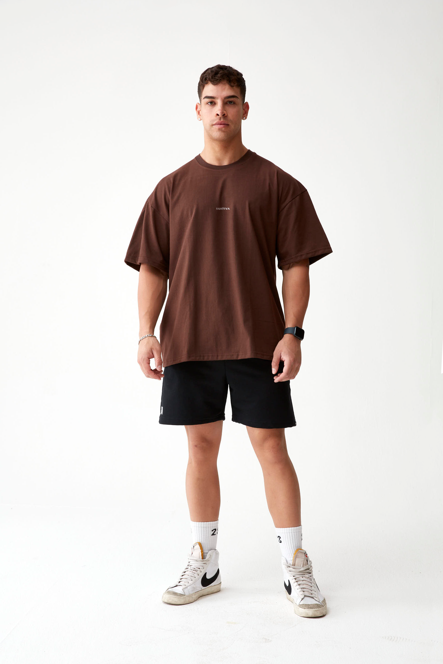 POLERA OVERSIZE ELEMENTS™ CAFE