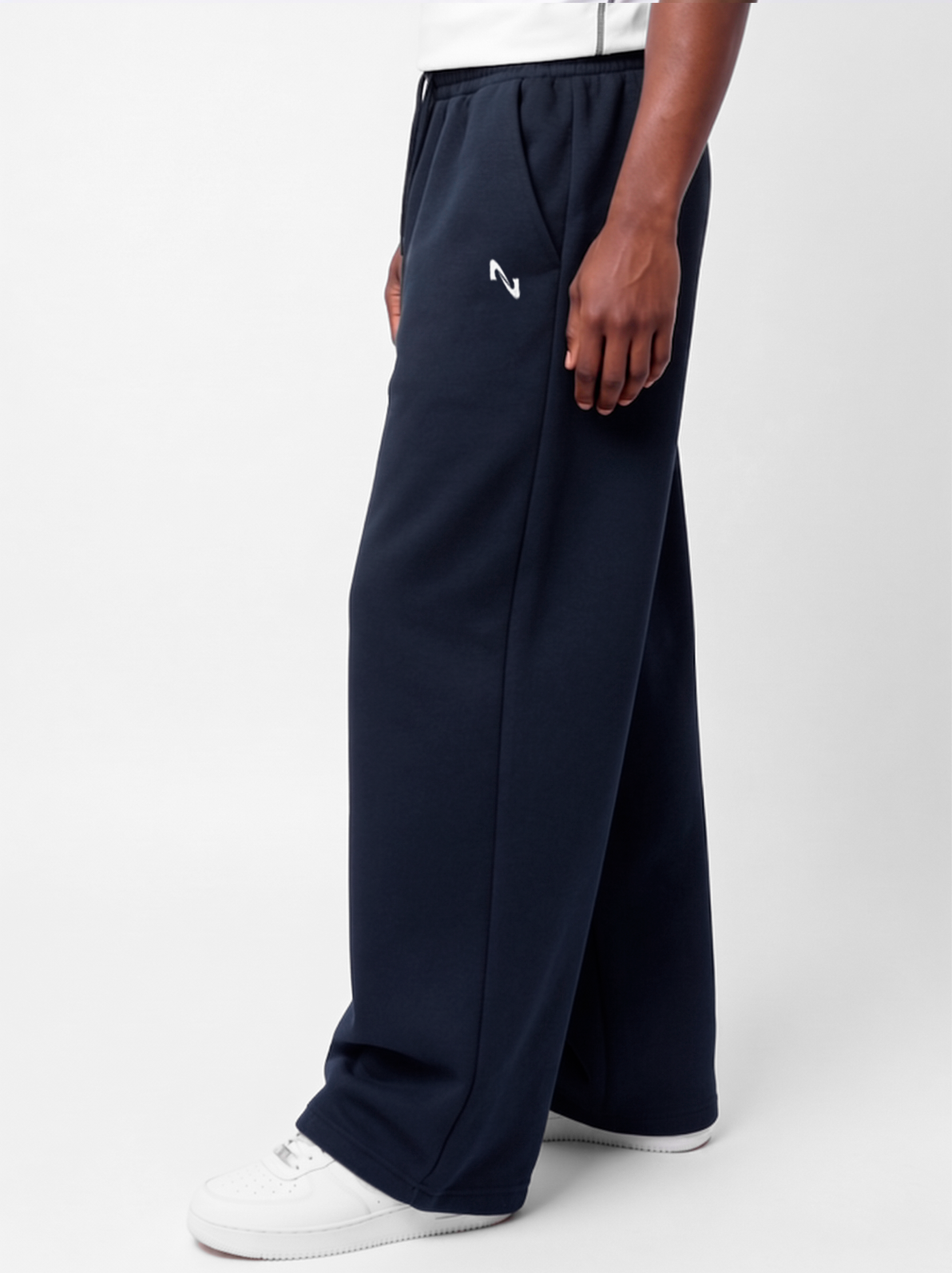 PANTALON BUZO BAGGY MARINO