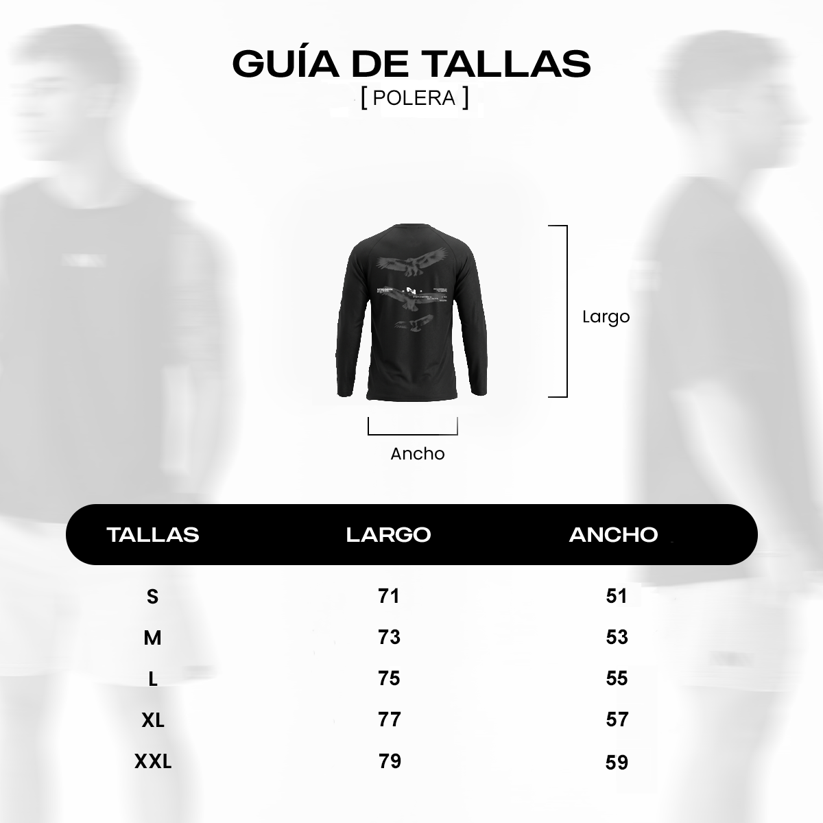 POLERA MANGA LARGA QUICK-DRY PLOMO