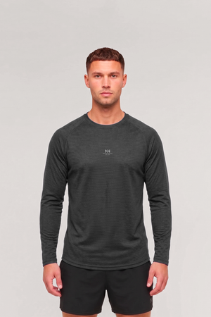 POLERA MANGA LARGA QUICK-DRY NEGRA