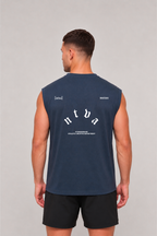MUSCULOSA TANK QUICK-DRY NAVY