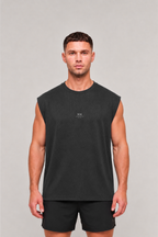 MUSCULOSA TANK QUICK-DRY NEGRA
