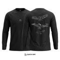 POLERA MANGA LARGA QUICK-DRY NEGRA