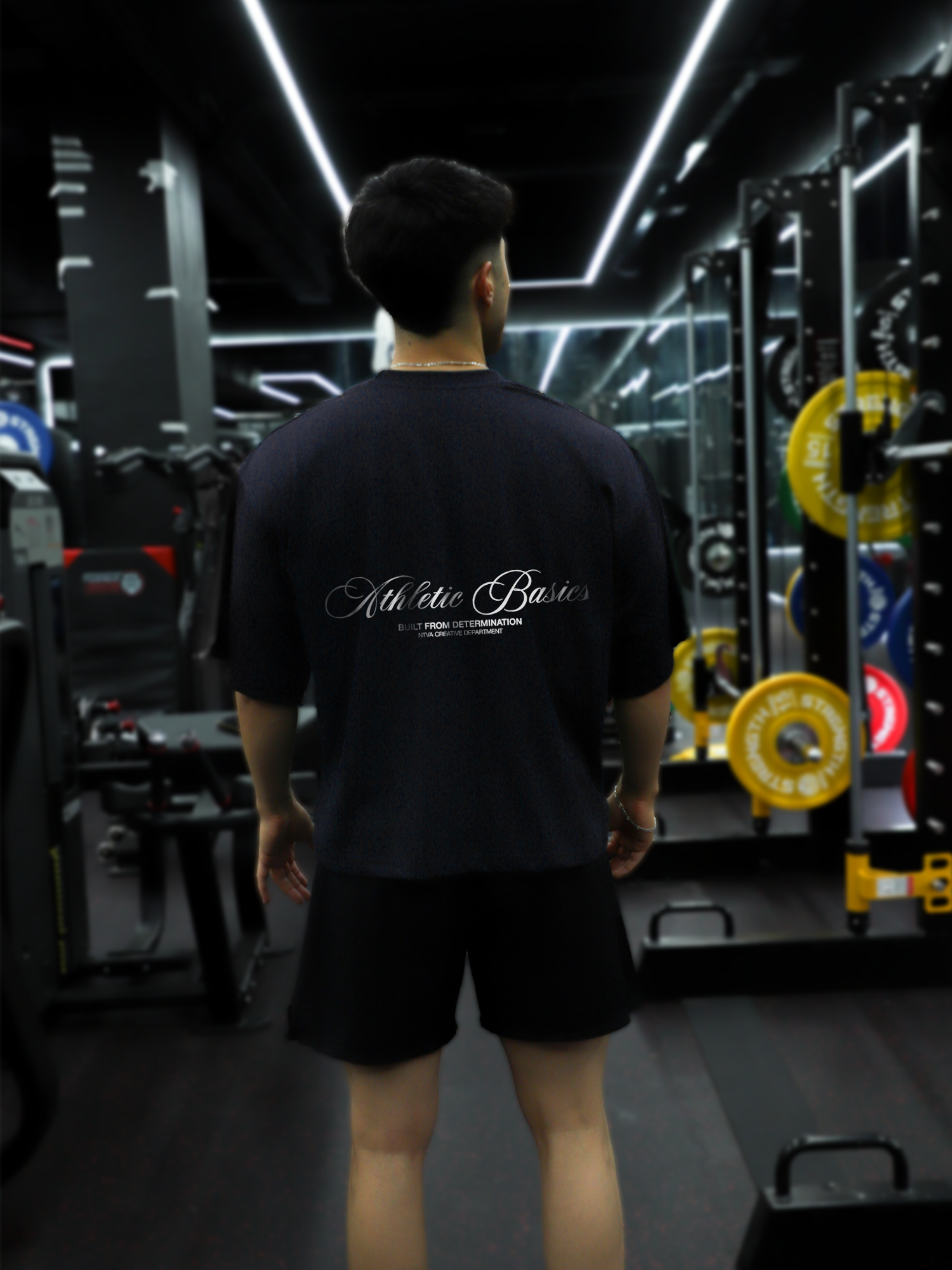 POLERA BOXYFIT BASICS™ MARINO