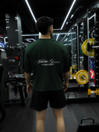 Polera Boxyfit Basics™ Verde — detalle | Nativa Elements