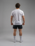 Polera Basica Regular Fit Blanca — modelo | Nativa Elements