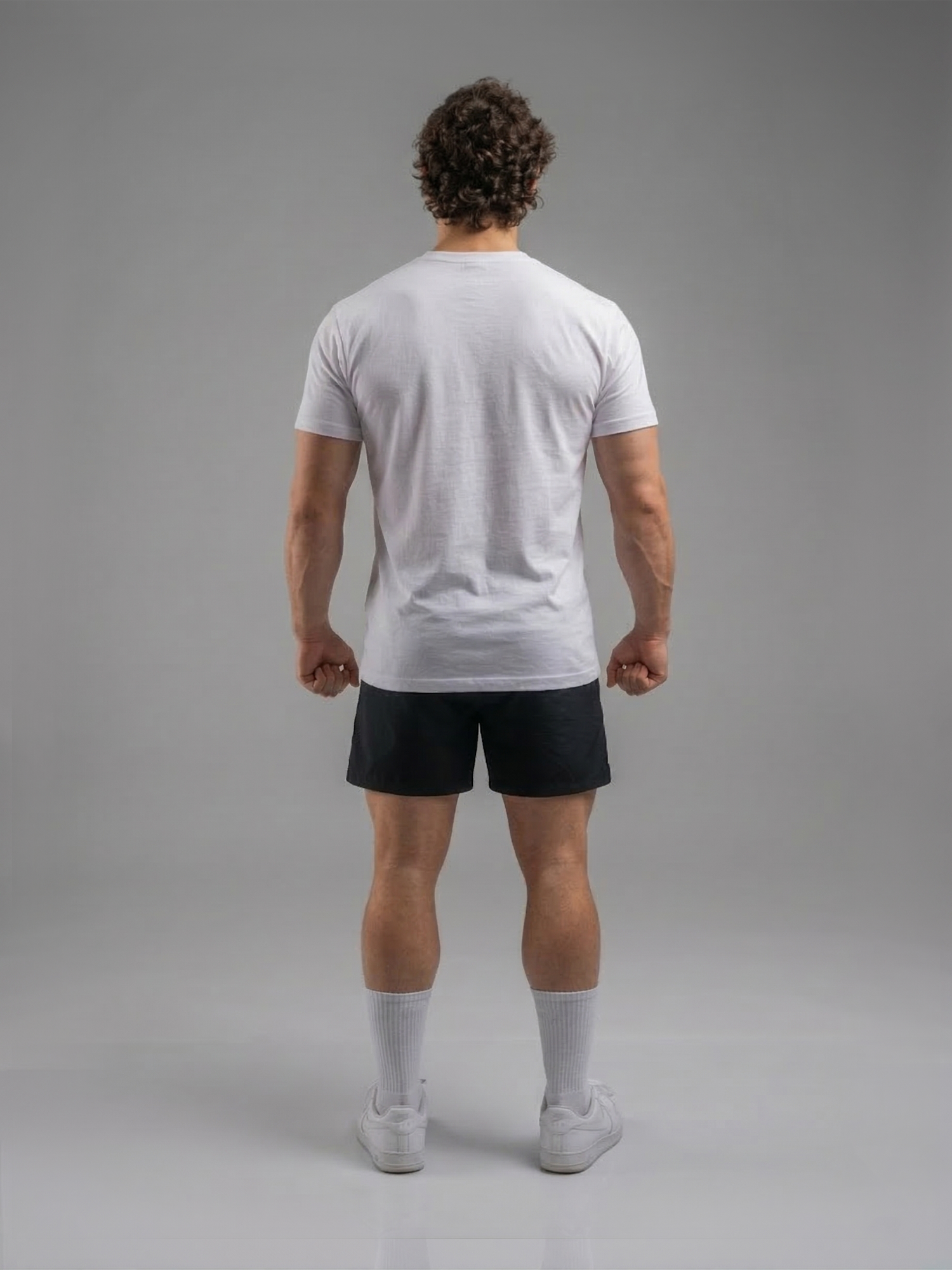 POLERA BASICA REGULAR FIT BLANCA