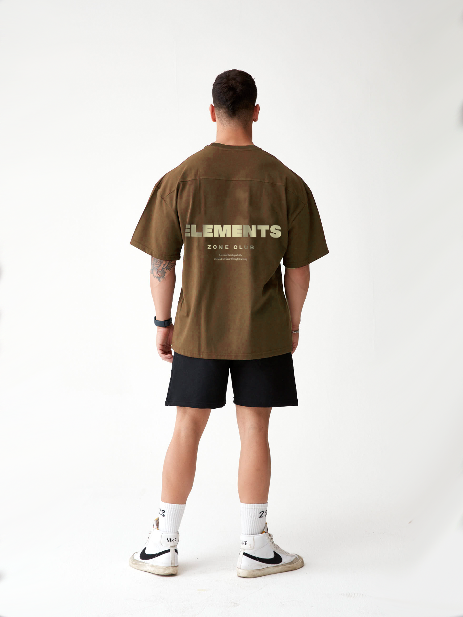 POLERA OVERSIZE ELEMENTS™ HABANO