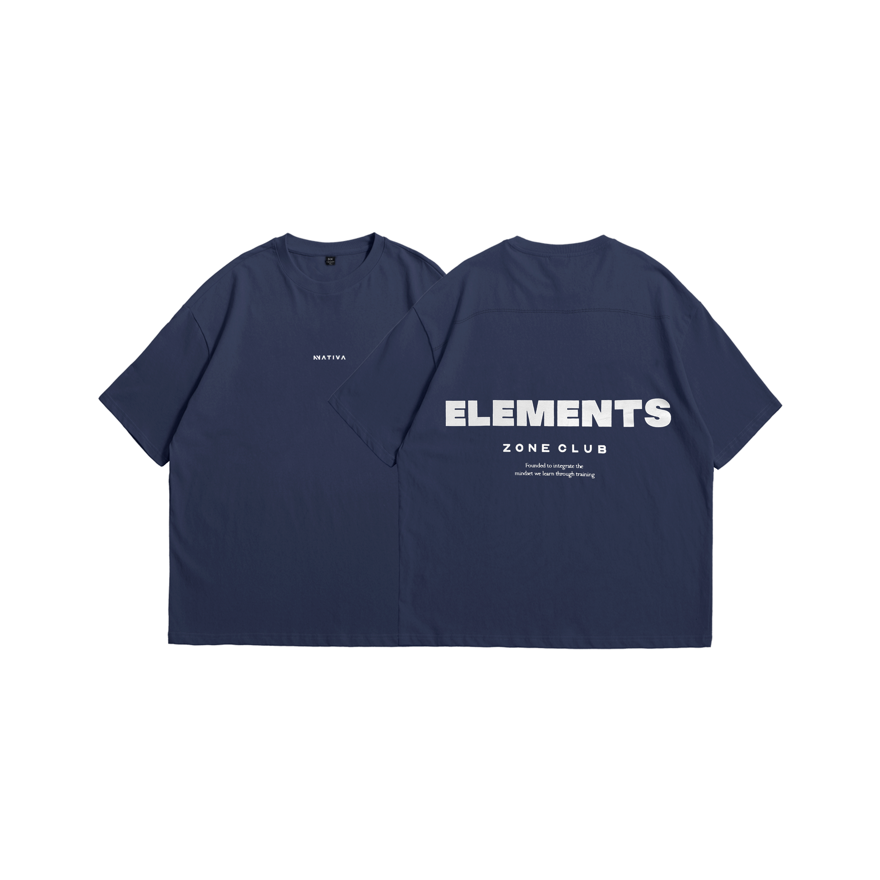 POLERA OVERSIZE ELEMENTS™ NAVY