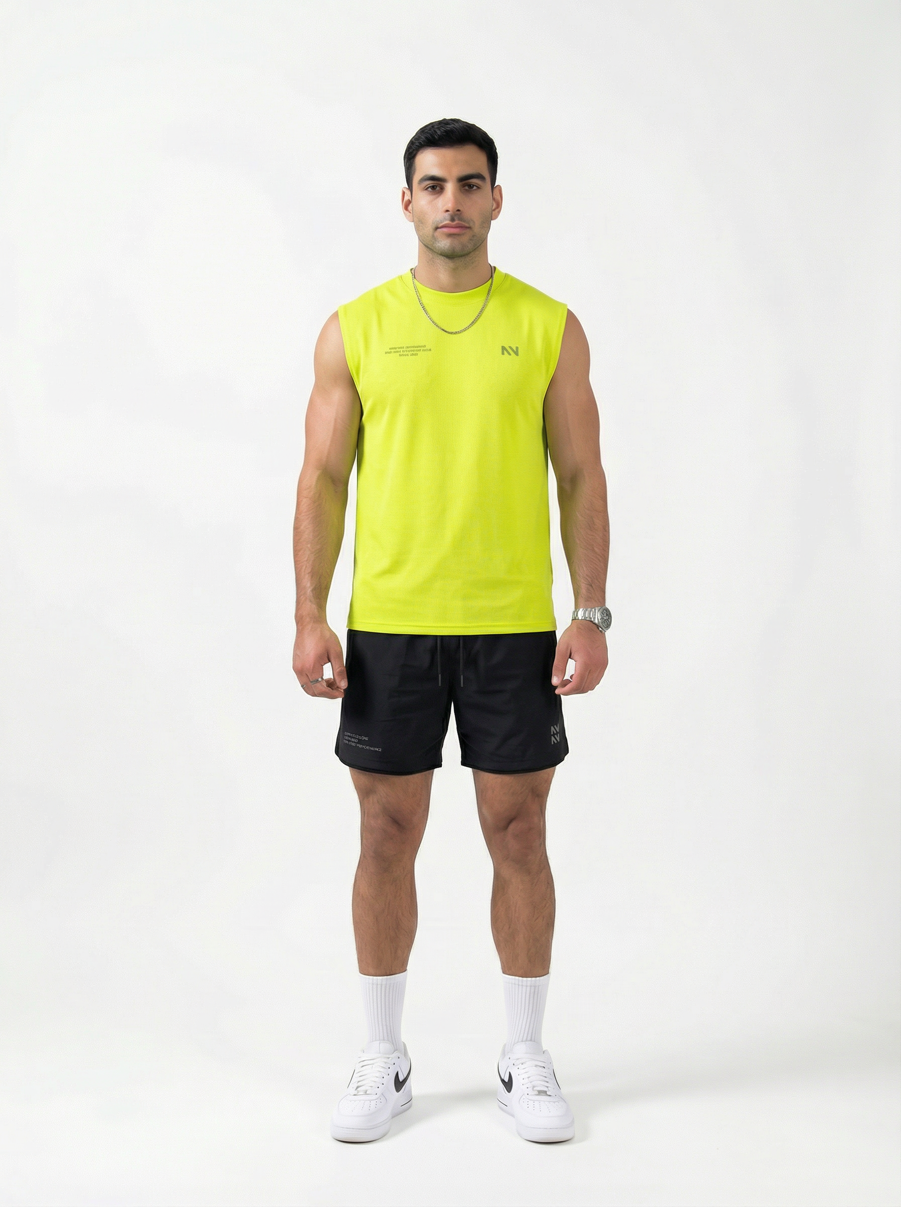 MUSCULOSA TANK QUICK-DRY AMARILLA