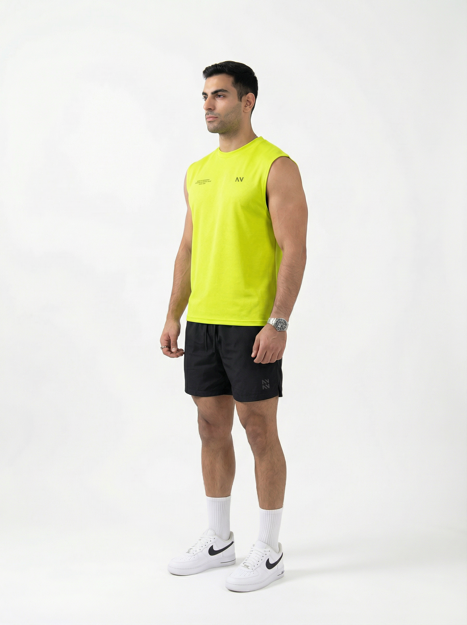 MUSCULOSA TANK QUICK-DRY AMARILLA