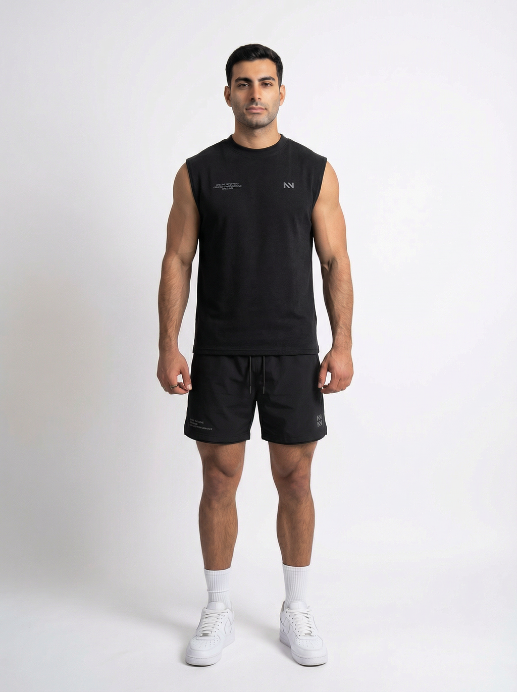 MUSCULOSA TANK QUICK-DRY NEGRA
