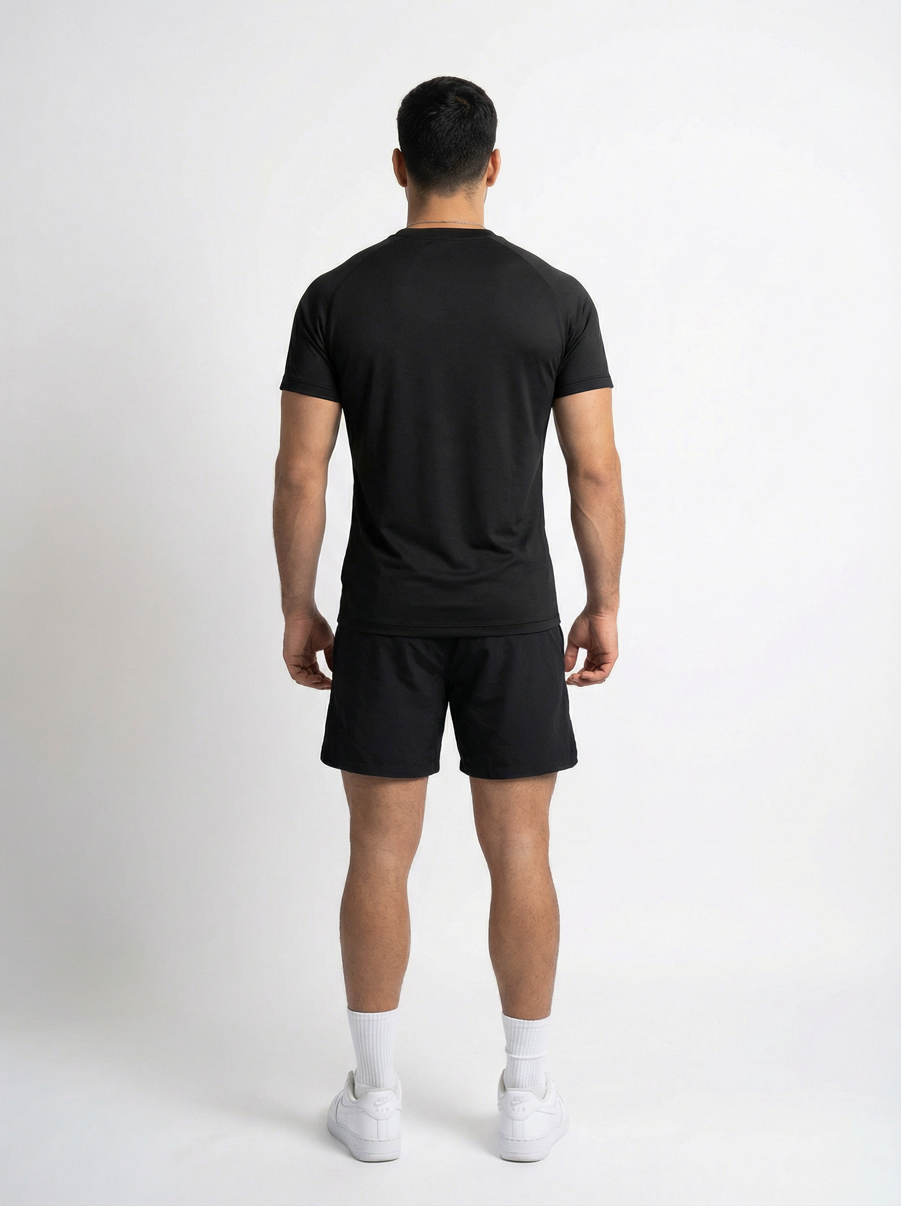 POLERA SLIM QUICK-DRY NEGRA