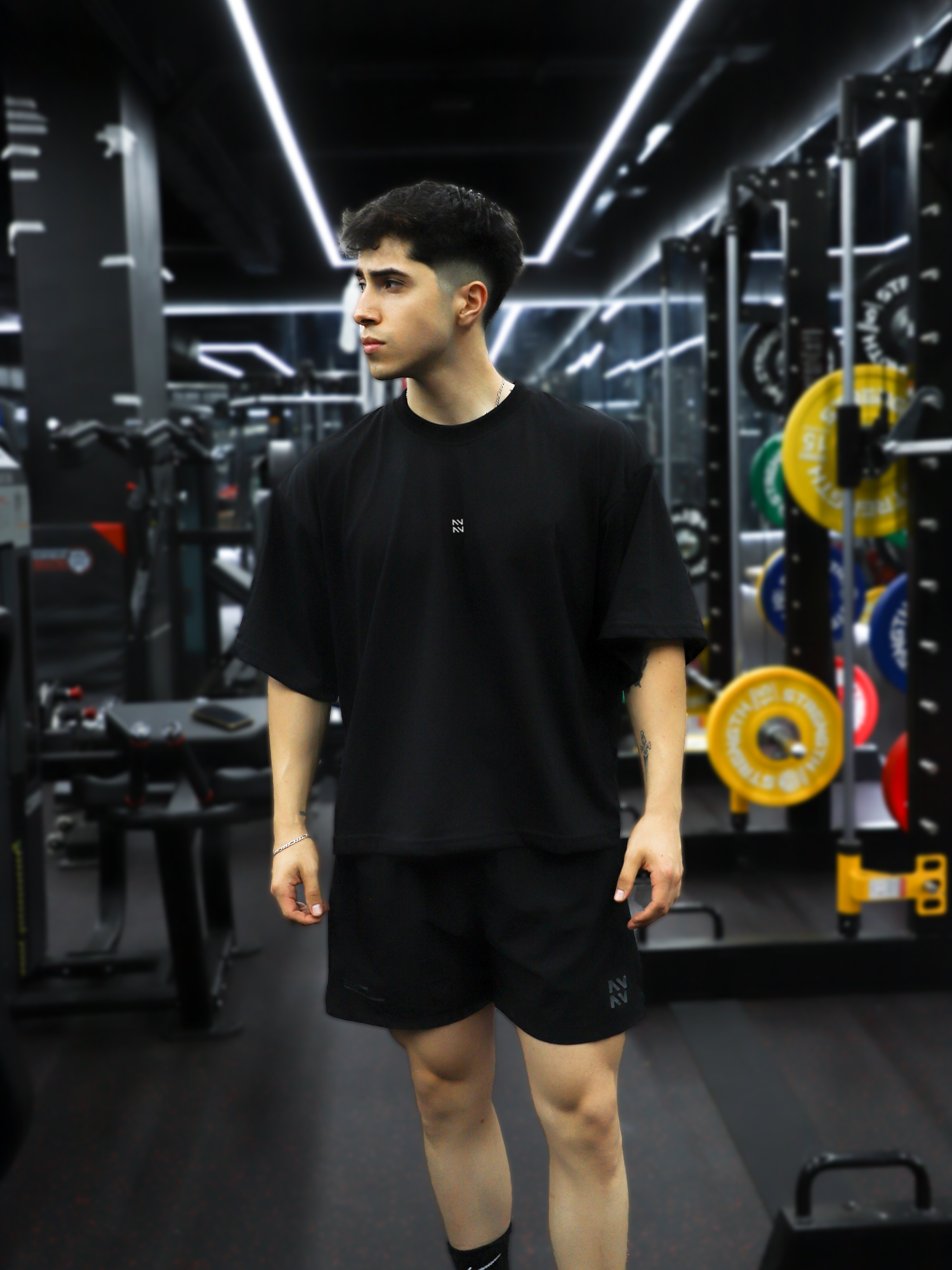 POLERA BOXYFIT BASICS™ NEGRA