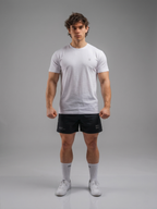 Polera Basica Regular Fit Blanca — detalle | Nativa Elements