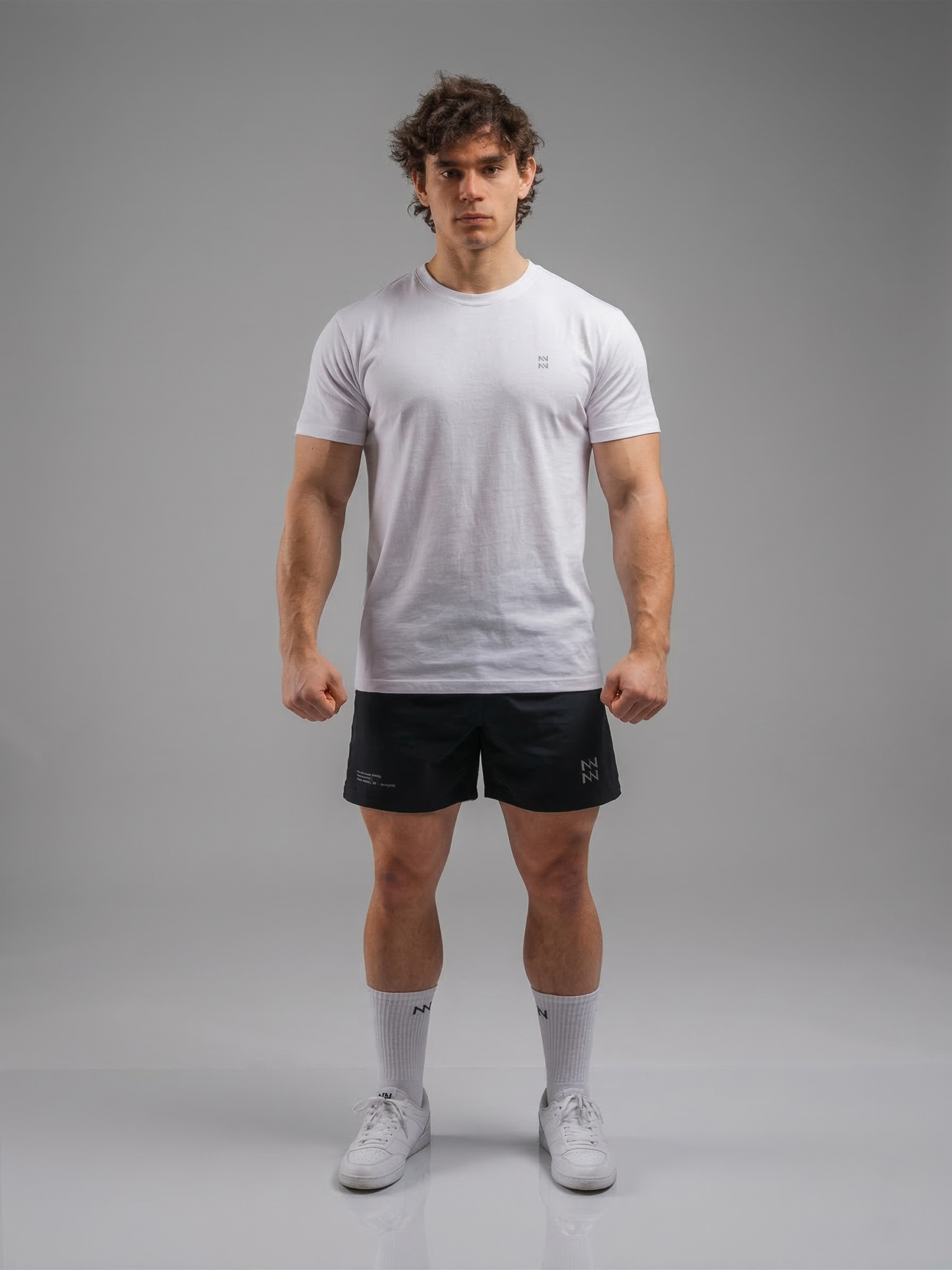 POLERA BASICA REGULAR FIT BLANCA