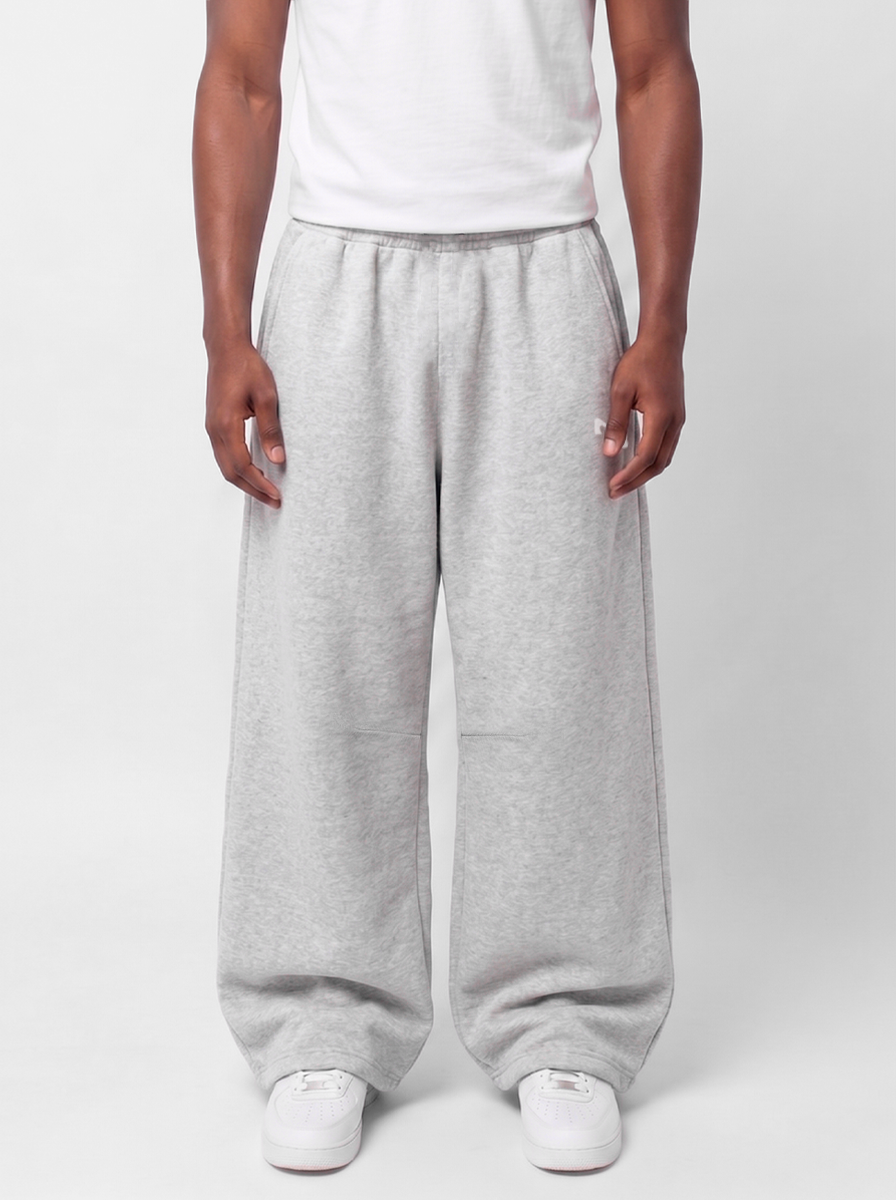 PANTALON BUZO BAGGY GRIS