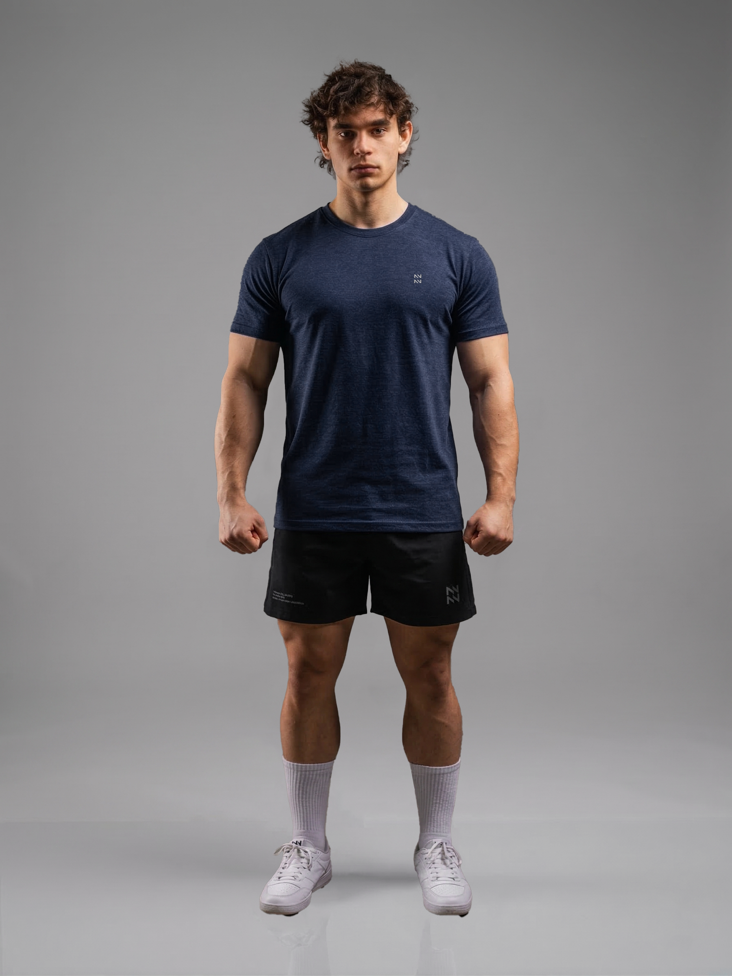 POLERA BASICA REGULAR FIT MARINO OSCURO