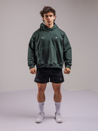 Hoodie Motion™ Verde — detalle | Nativa Elements