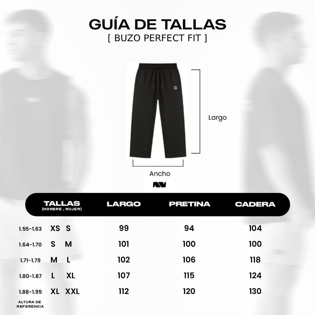 BUZO PERFECT FIT NEGRO