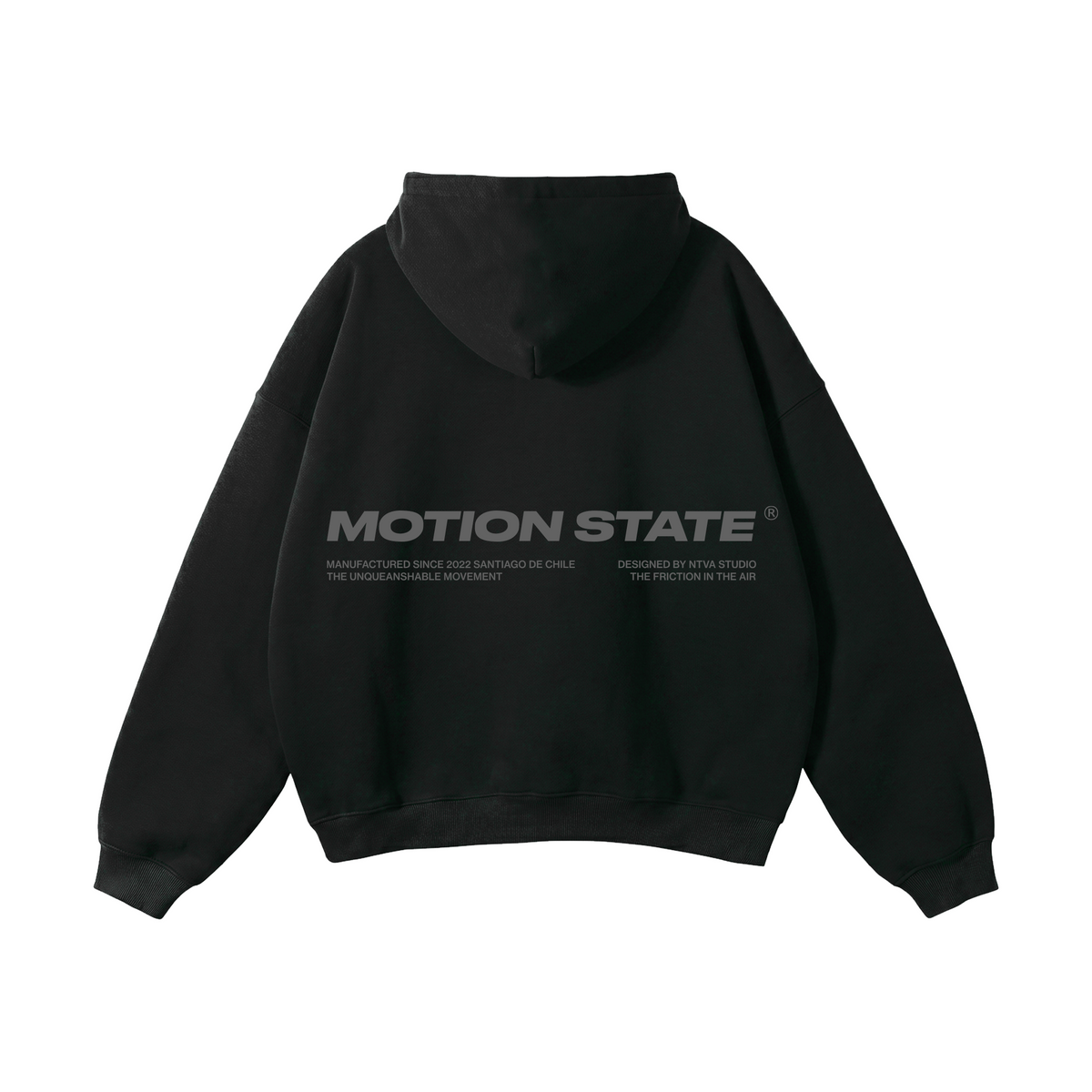 POLERÓN OVERSIZE MOTION™ NEGRO