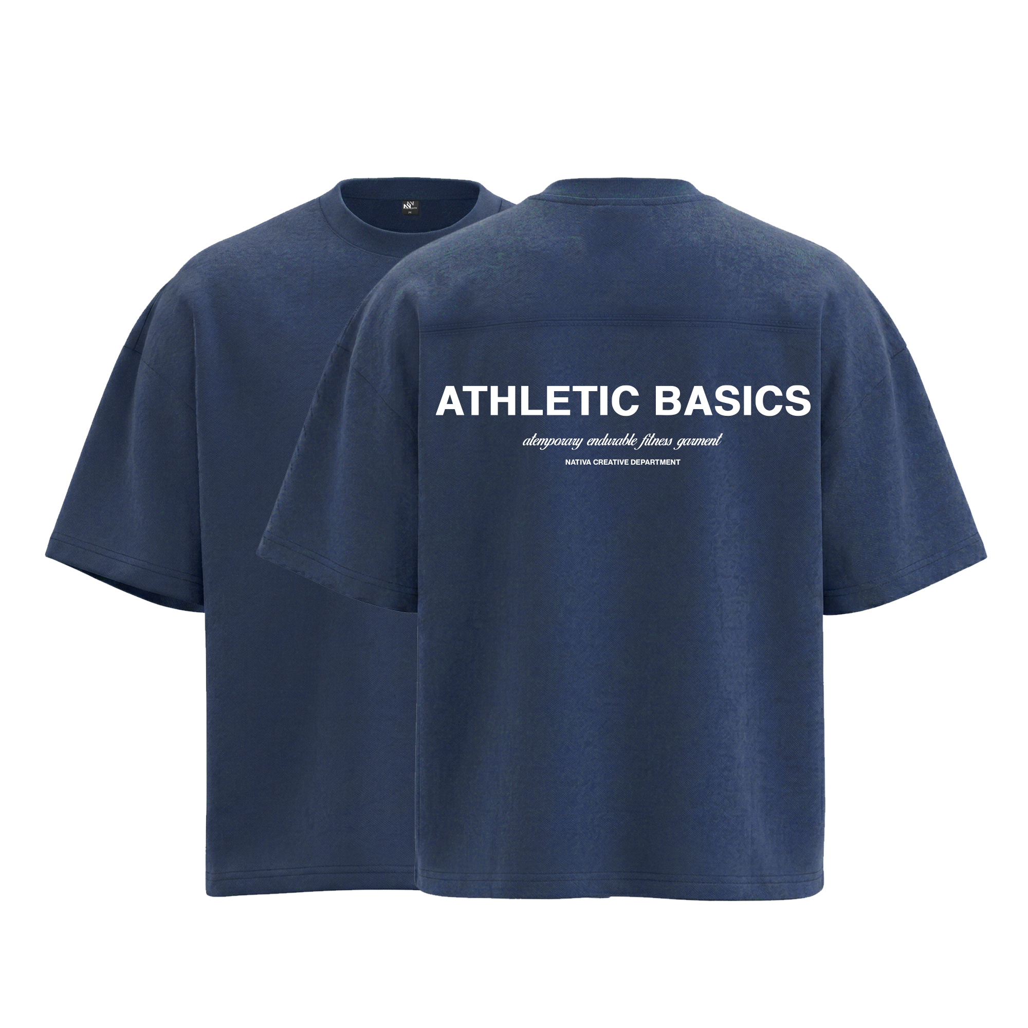 POLERA OVERSIZE BASICS™ NAVY