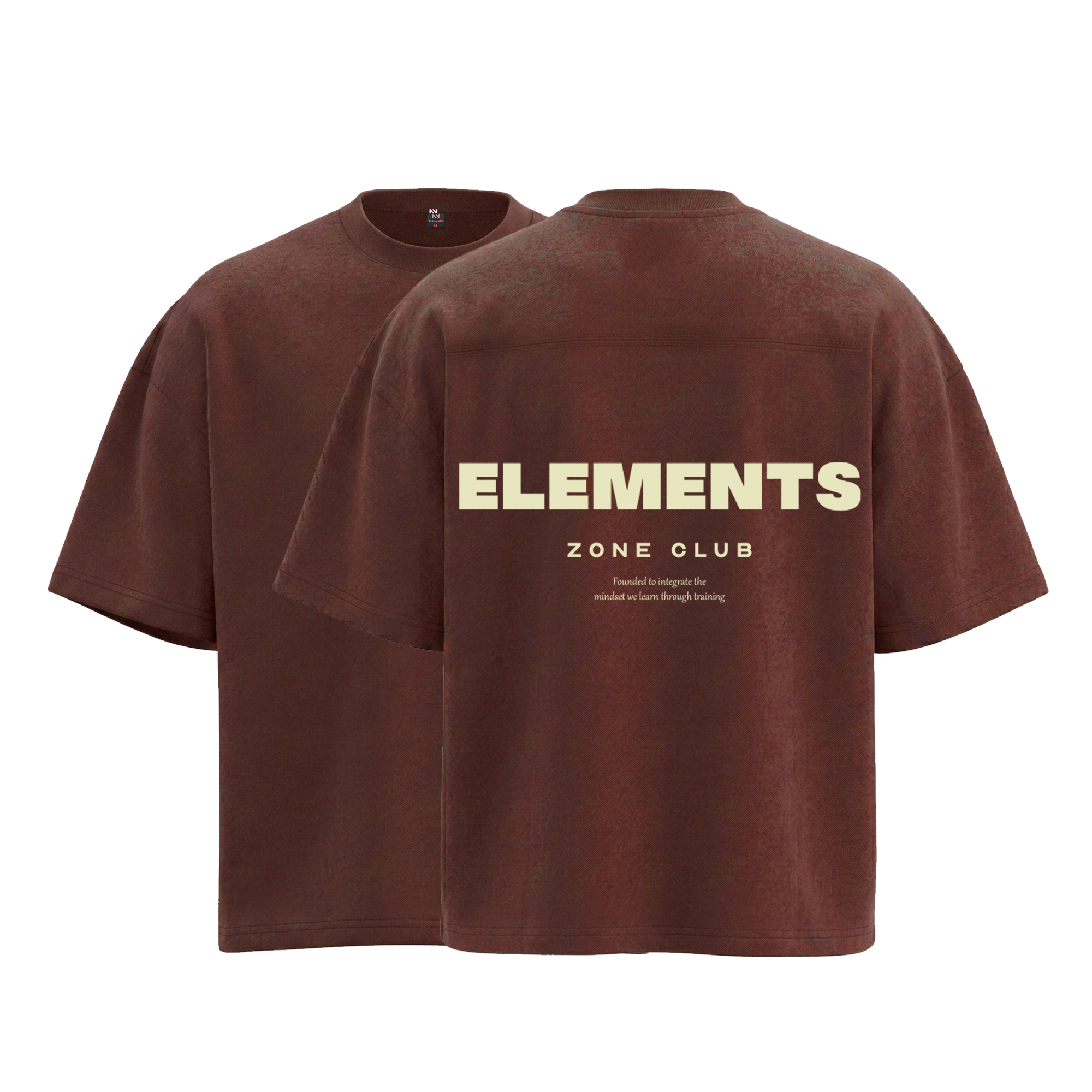 POLERA OVERSIZE ELEMENTS™ CAFE