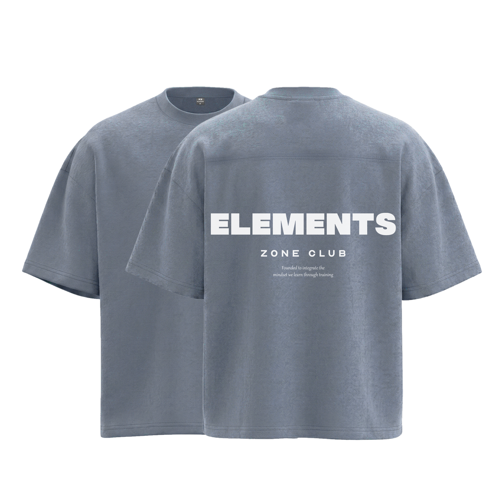 POLERA OVERSIZE ELEMENTS™ PLOMO