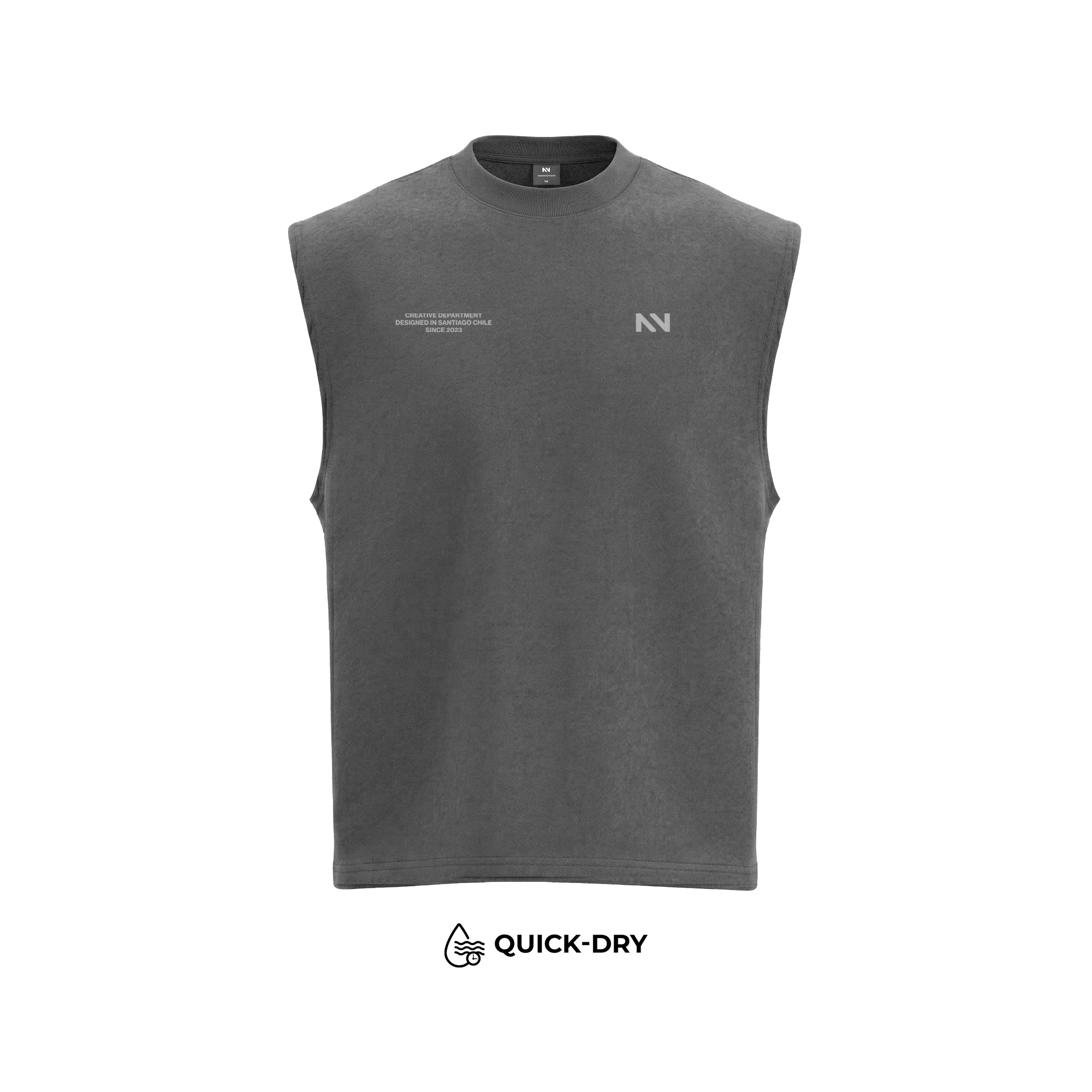 MUSCULOSA TANK QUICK-DRY PLOMA