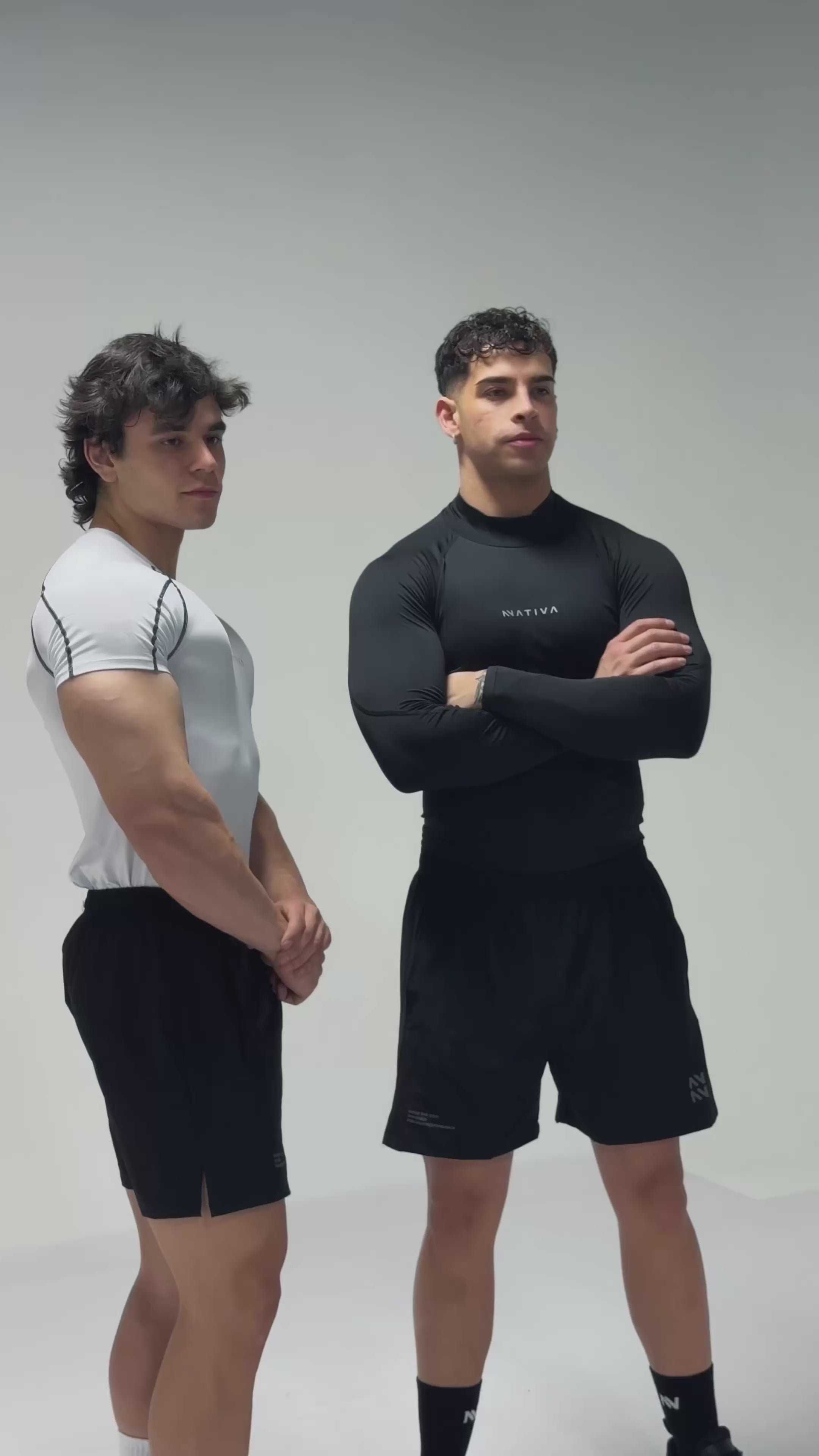 SHORT DEPORTIVO NEGRO V2