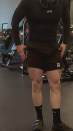 SHORT DEPORTIVO NEGRO